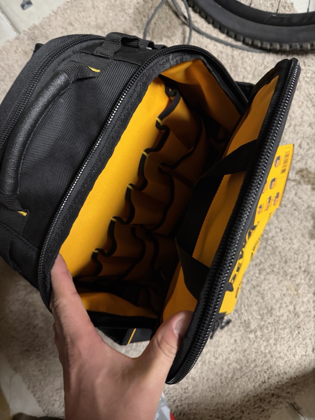 DEWALT DWST560102 Tool Backpack, Durable Water-Resistant Storage & Organization