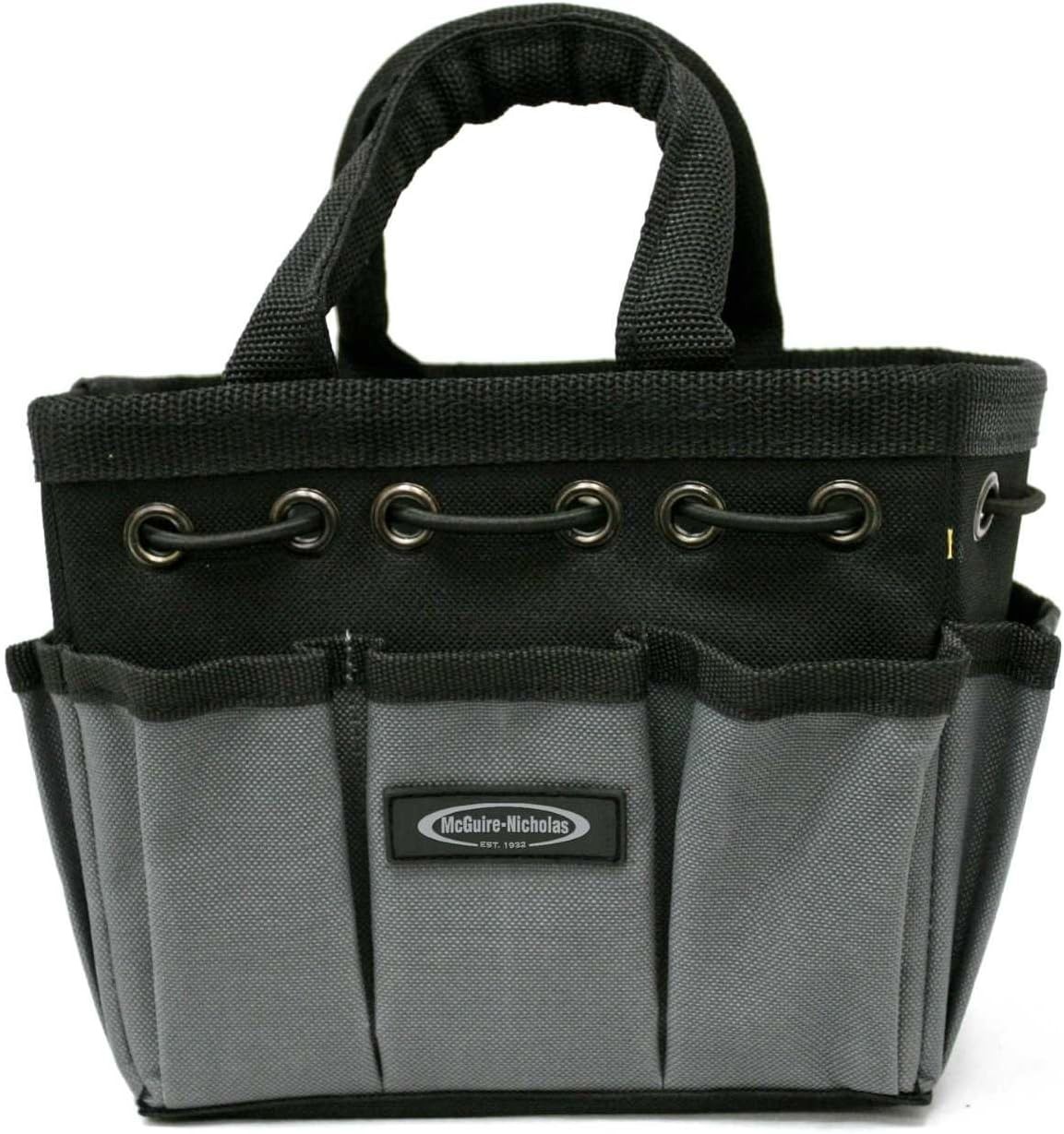McGuire-Nicholas Mighty Bag Compact Tool Storage Tote, 7in, 1 Count, Grey | F…