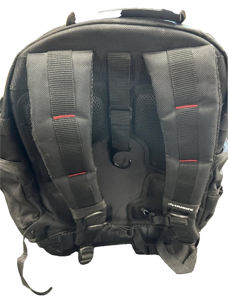 Husky 16 in. Pro Tool Backpack H-68004-03 – Water Resistant 42 Pockets