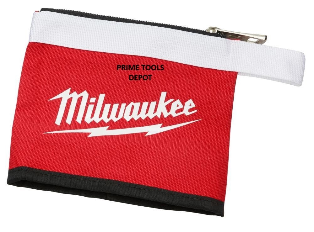 Milwaukee 48-22-8193 Water Resistant Stand-Up Base Zipper Pouches – 3pc