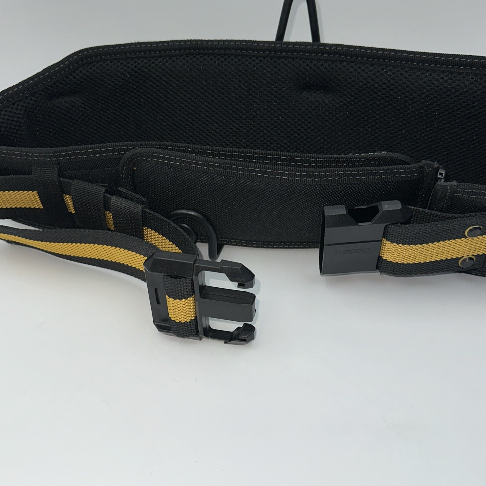 ToughBuilt Cliptech Pro Padded Tool Belt Black Yellow Adjustable TB-CT-40P