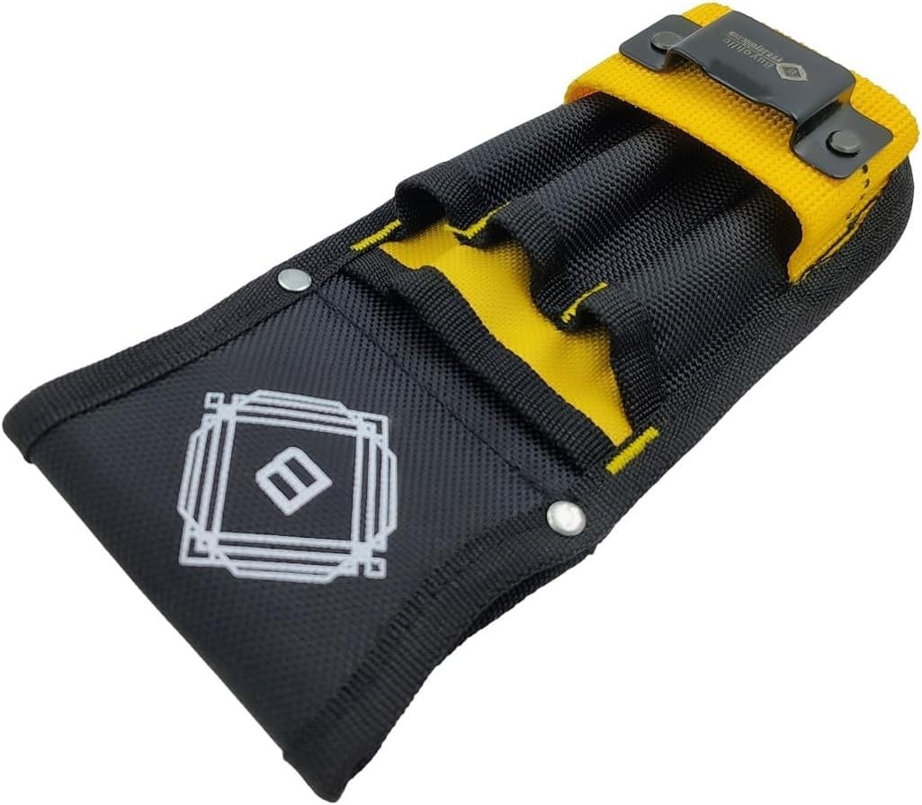 Small Utility Tool Pouch with Tape Holder, Electrician Belt Organizer-USA STOCK
