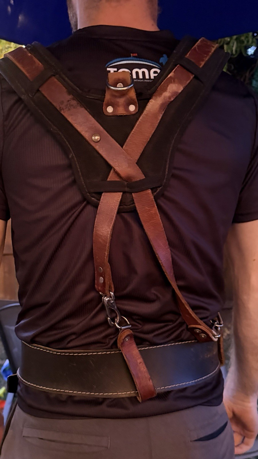 Occidental Leather 5055 – Tool Belt Harness Lineman Utility Rig Shoulder Straps