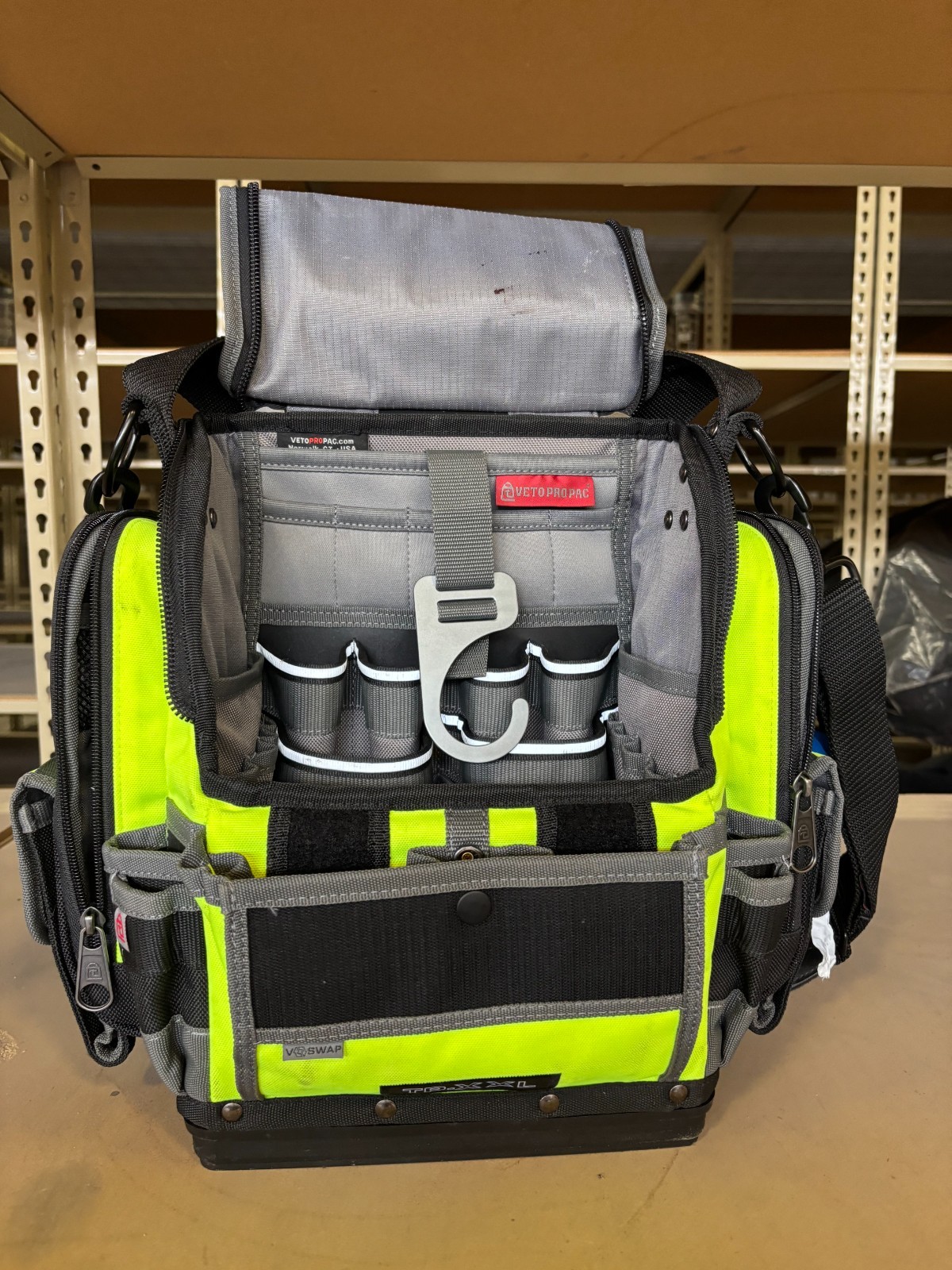 Veto Pro Pac Medium Hi-Vis Yellow Tool Bag Carrier