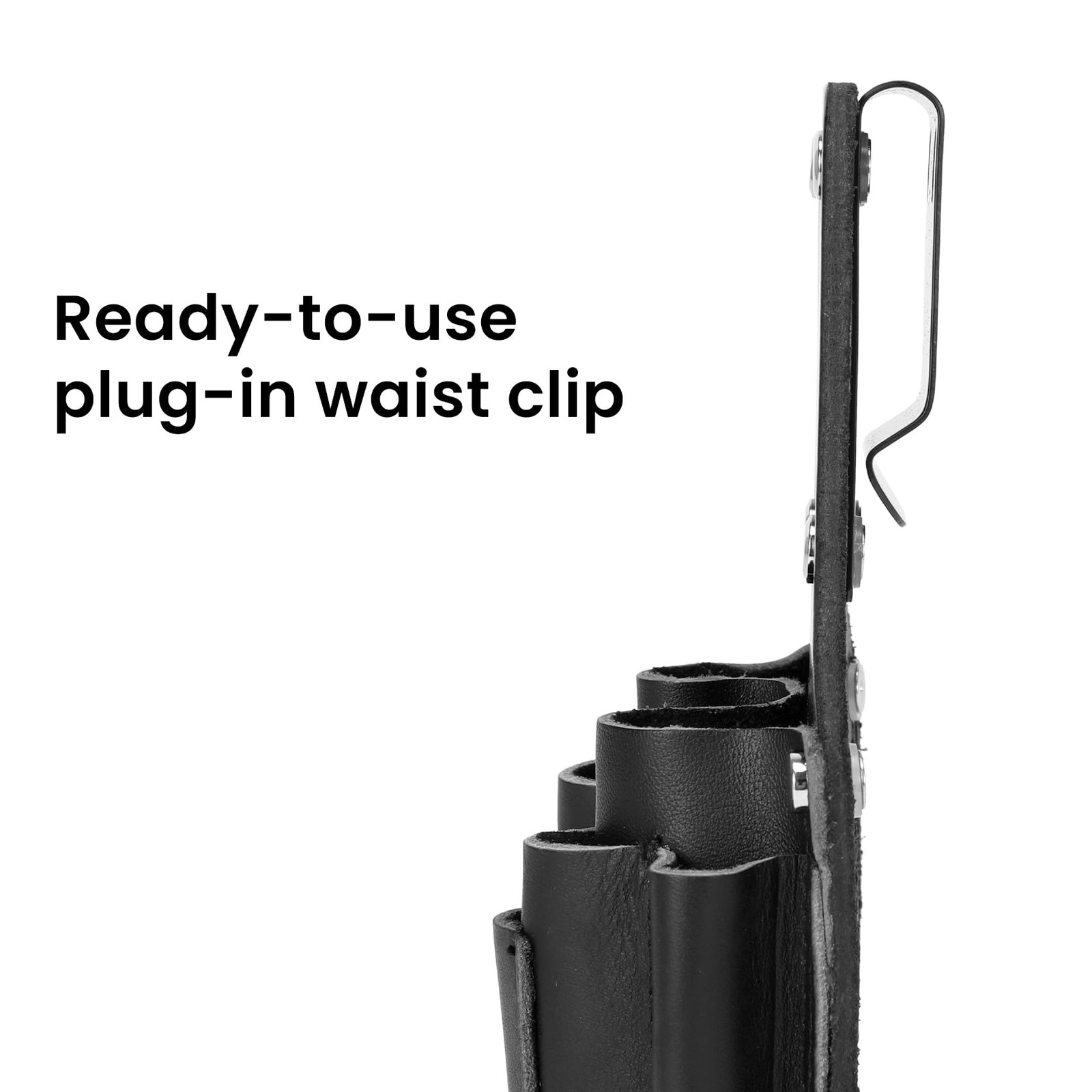 Tool Pouch, Electrician 8 Pockets Holster for Black