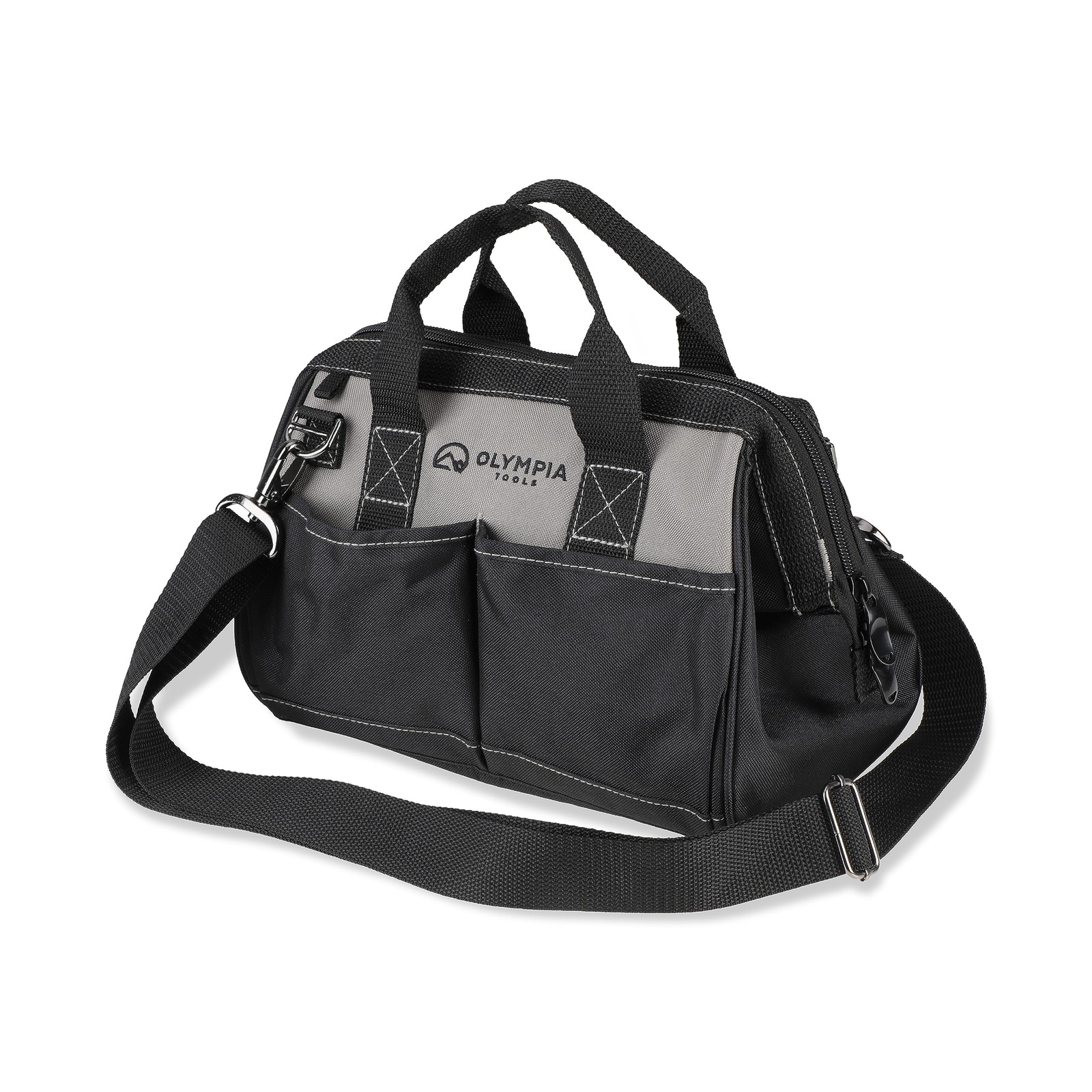 Bag 12 Inch, Heavy Duty Tools Bag with 4 Large Pockets, Adjustable Shouder St…