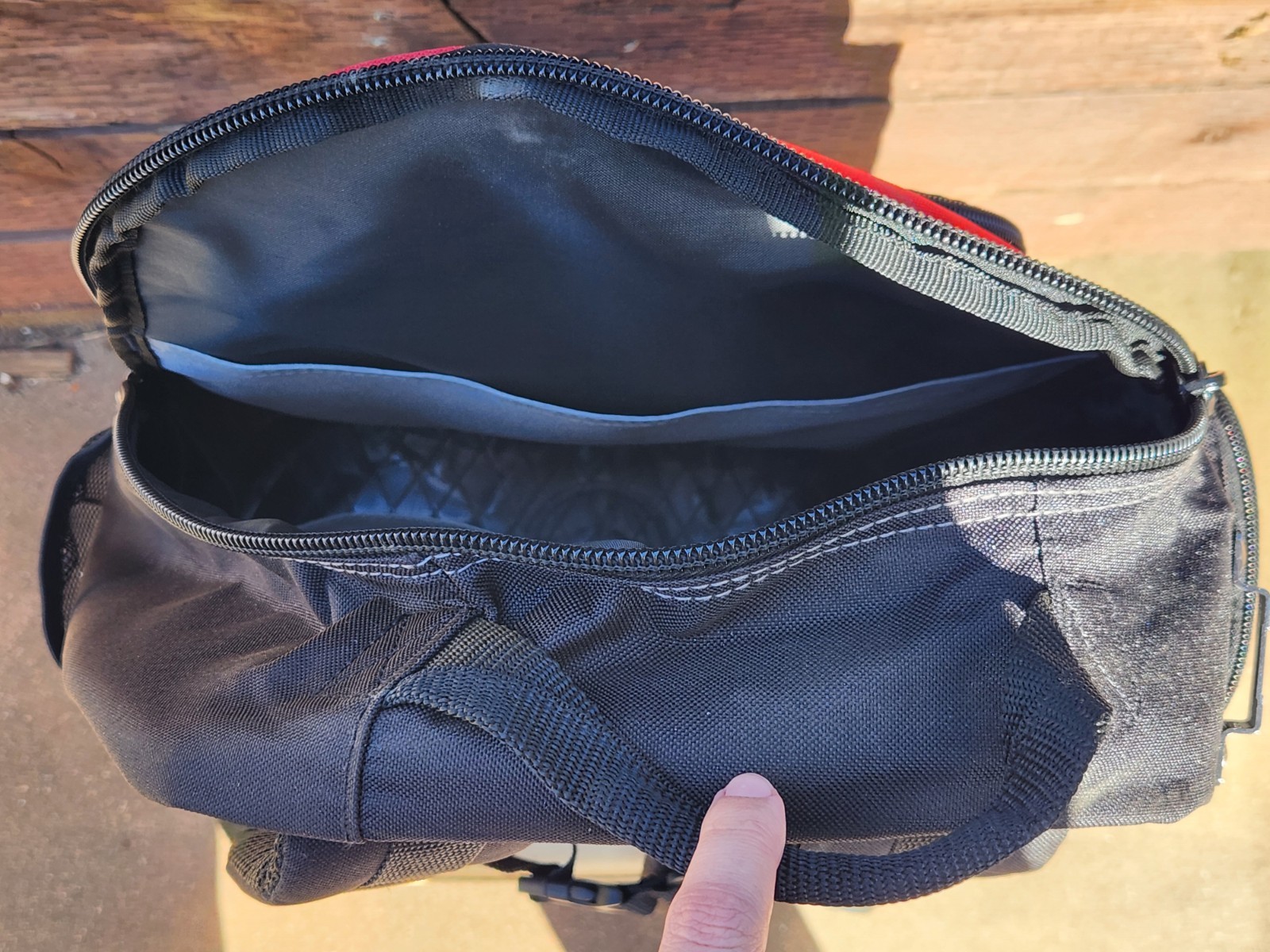 New Husky 16 Inch Tool Backpack Heavy Duty Waterproof Rubber Bottom Storage Bag