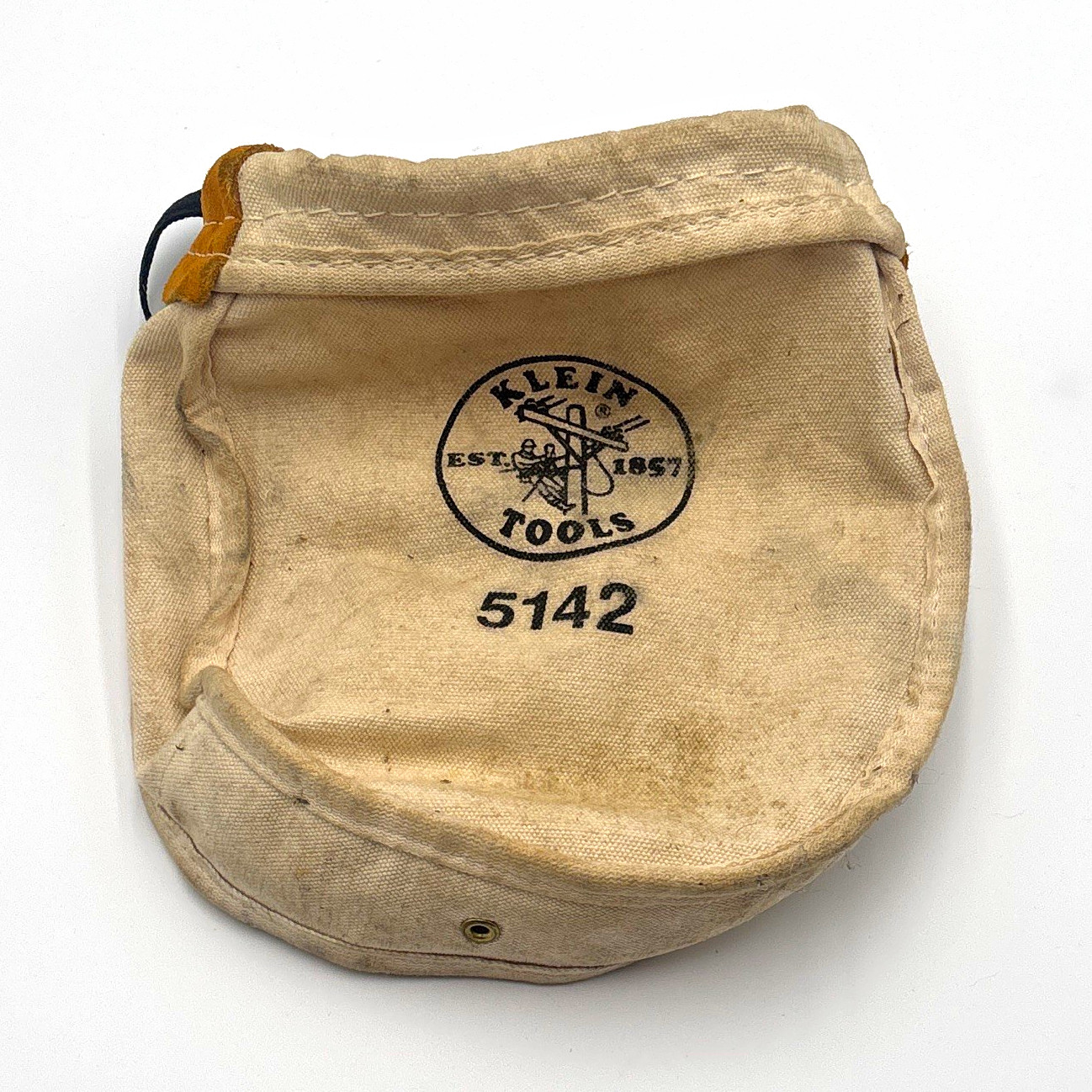 Klein Tools Canvas Tool Pouch w/ Handle Small Beige 5142 7x7x8 in