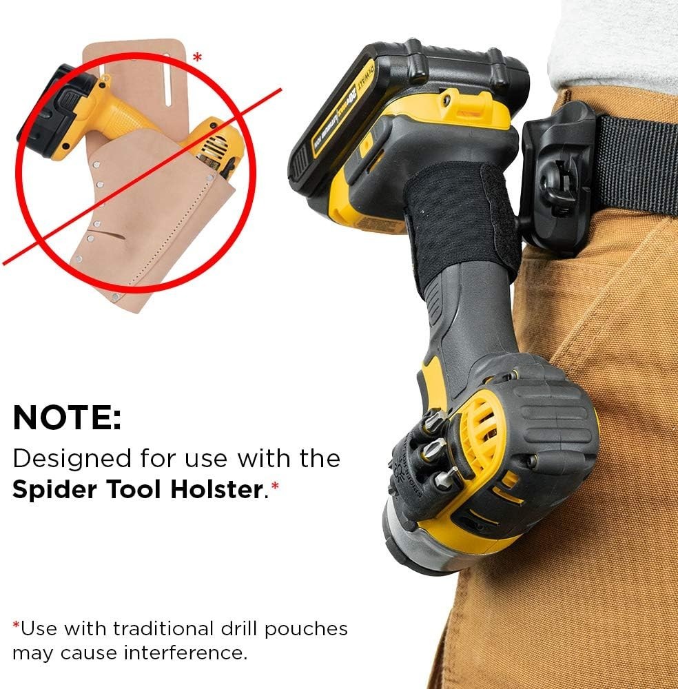 Upgrade Your Organization: 4 Silicone BitGrippers with Peel and Stick Adhesive