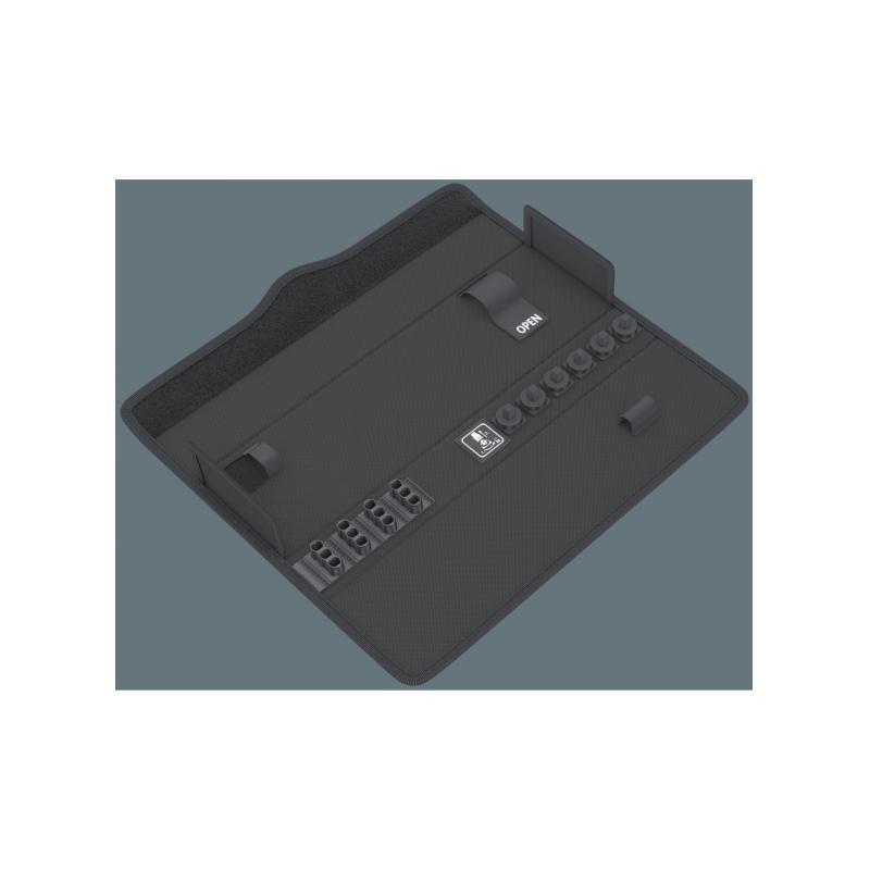 Wera 05136522001 9446 Textile box Click-Torque A 6 set 1,empty, 320 x 97 x 42 mm