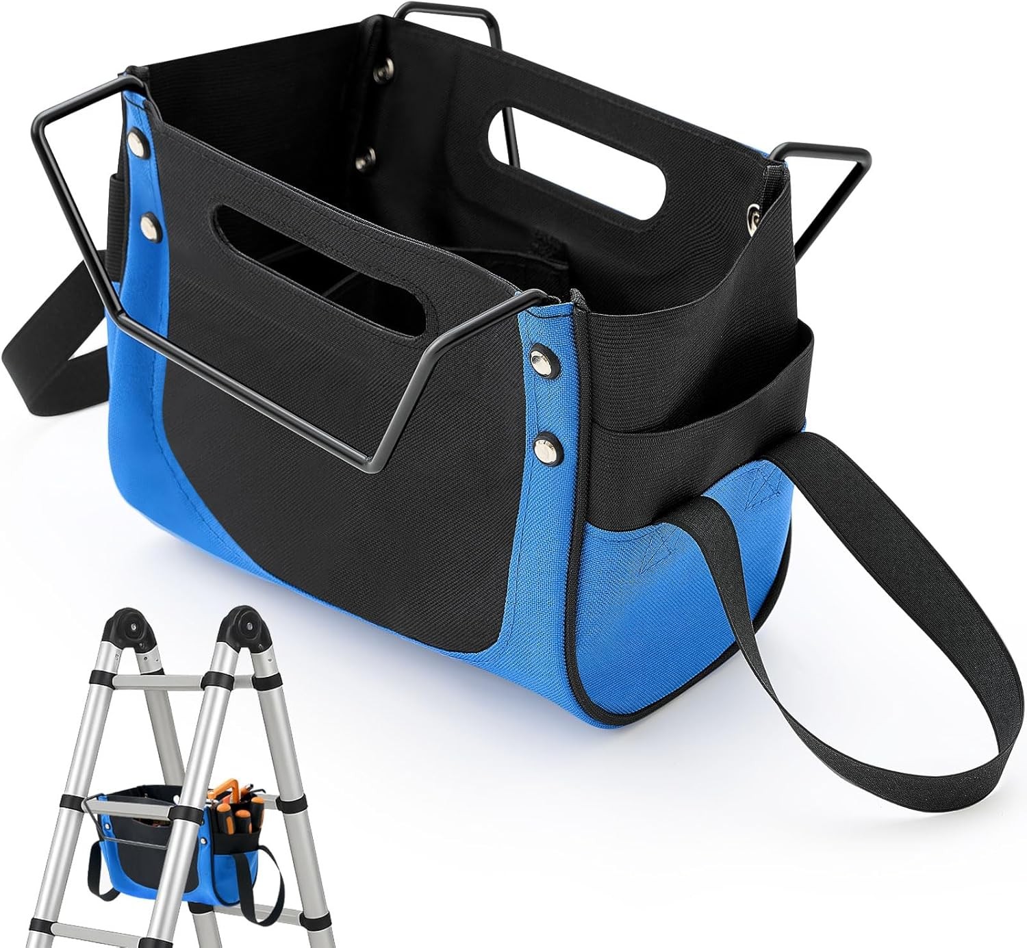 Ladder Tool Holder Giant Ladders Pouch Upgrade Cargo Elastic Storage Bag Heav…