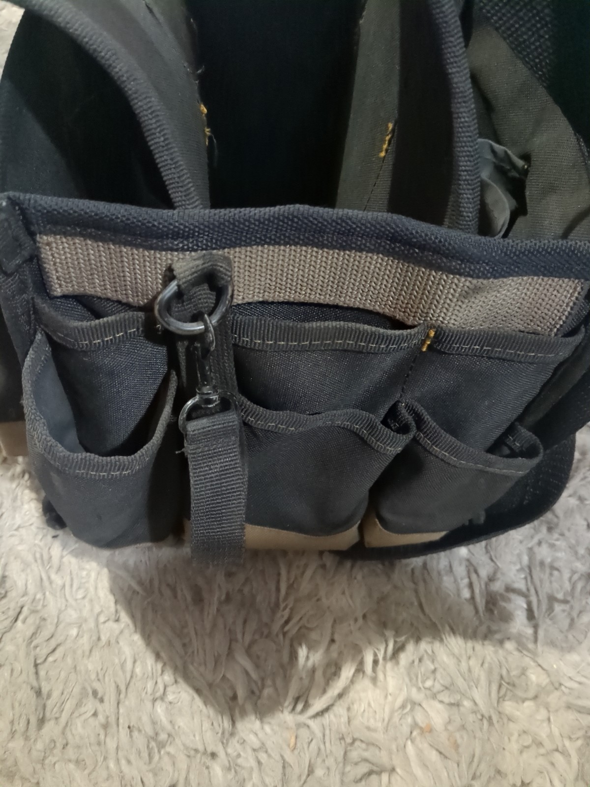 Custom LeatherCraft 1526 25 Electrical and Maint Tool Pouch Used Pls Read Descr