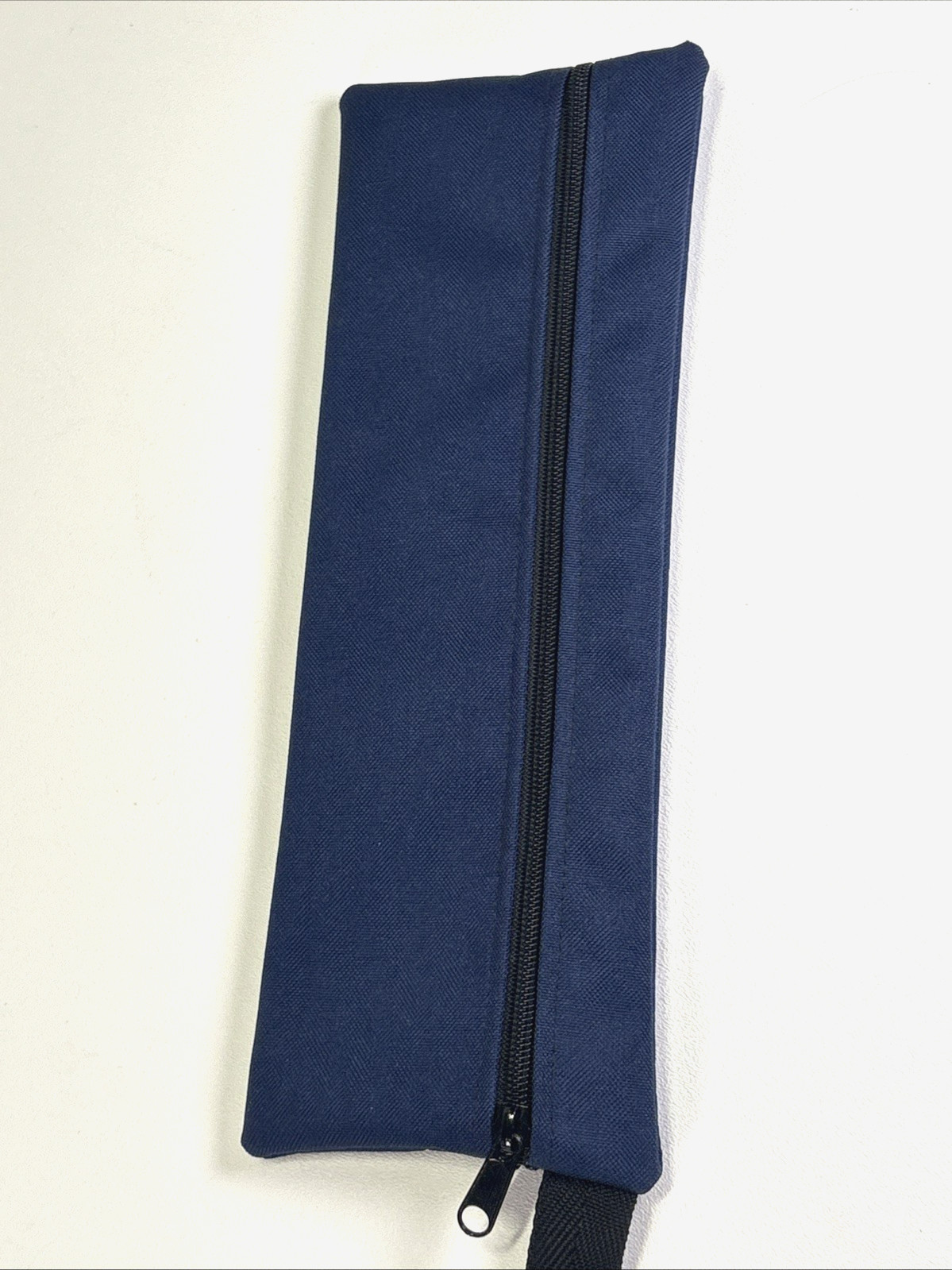 Tran Products Zippered Tool Pouch Blue Canvas Utility Bag Made in USA 13 X 5