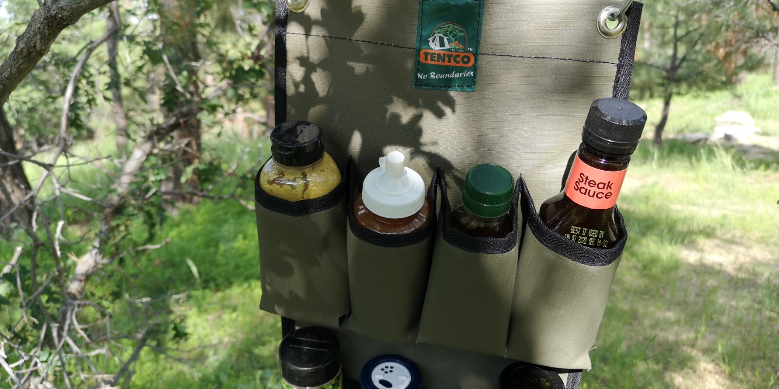 Canvas Spice Rack camping picnic overland vanlife 4×4