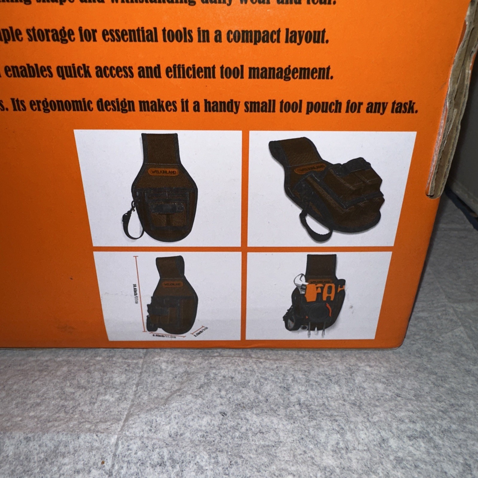 Welkinland 7 Pocket Electricians Tool Pouch Electrician Tool Pouch