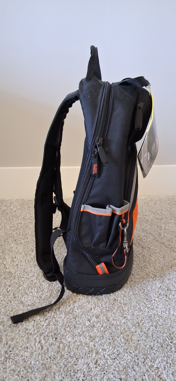 Klein Tools 55421BP-14 Tradesman Pro Tool Backpack, 39 Pockets, Molded Bottom
