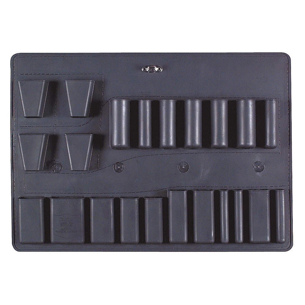 PLATT C PALLET Storage Case Set,Black,EVA-460,17 1/4 in 30JZ74