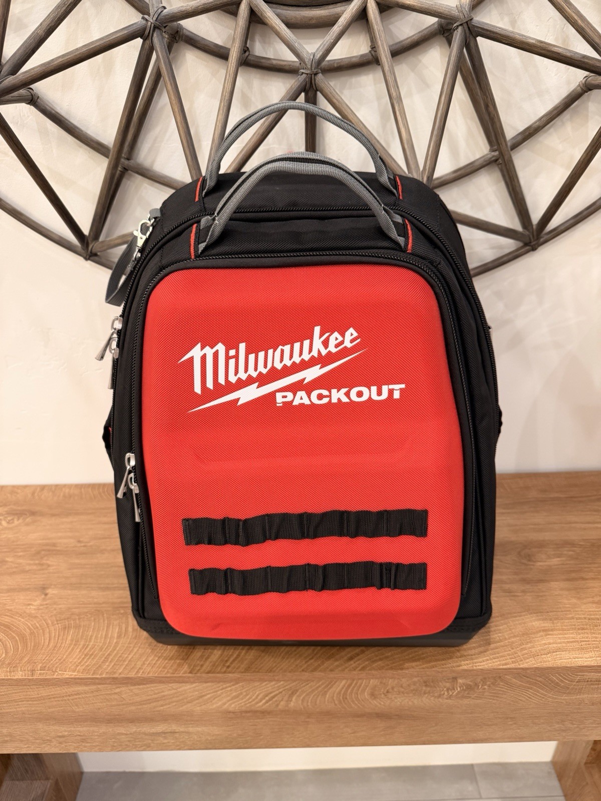 Milwaukee 48-22-8301 PACKOUT Impact Resistant Polymer Backpack, 48 Pockets