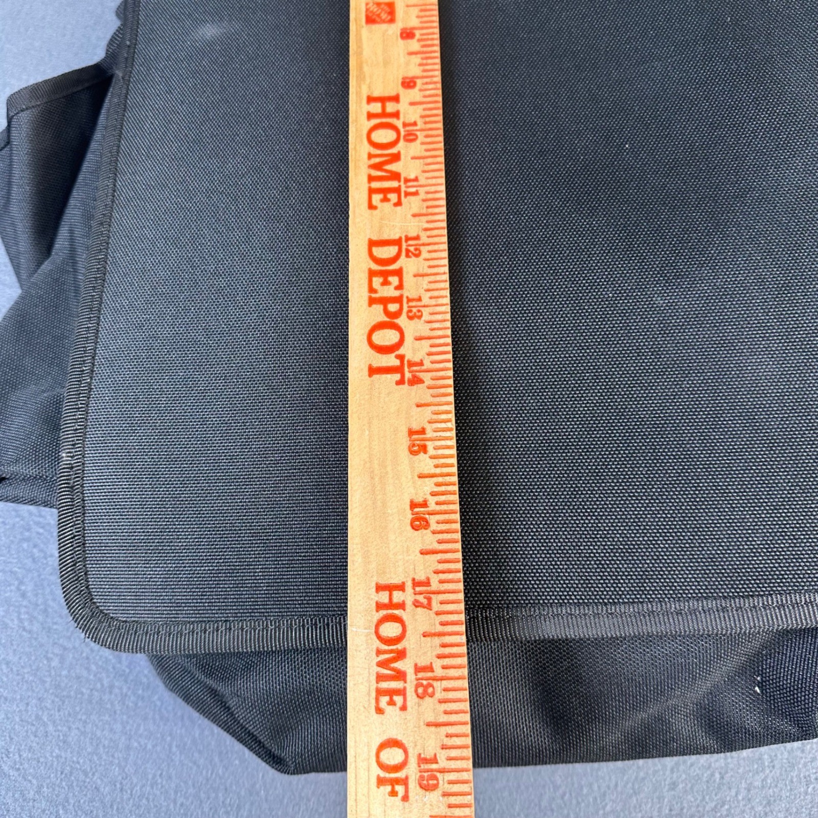 Duluth Trading Co Black Ballistic Nylon Tool Bag Organizer Utility Pouch Multi