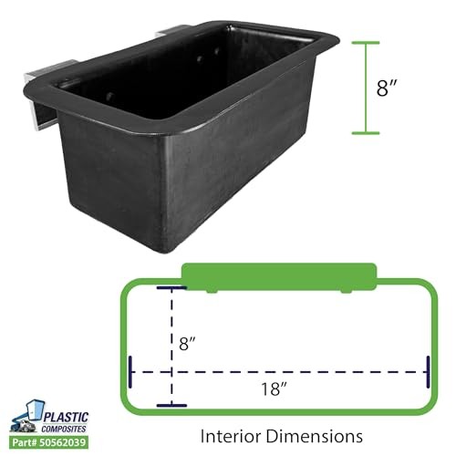 Plastic Tool Tray – Bucket Mounted – Large – Outside Mount – Heavy Duty (2025