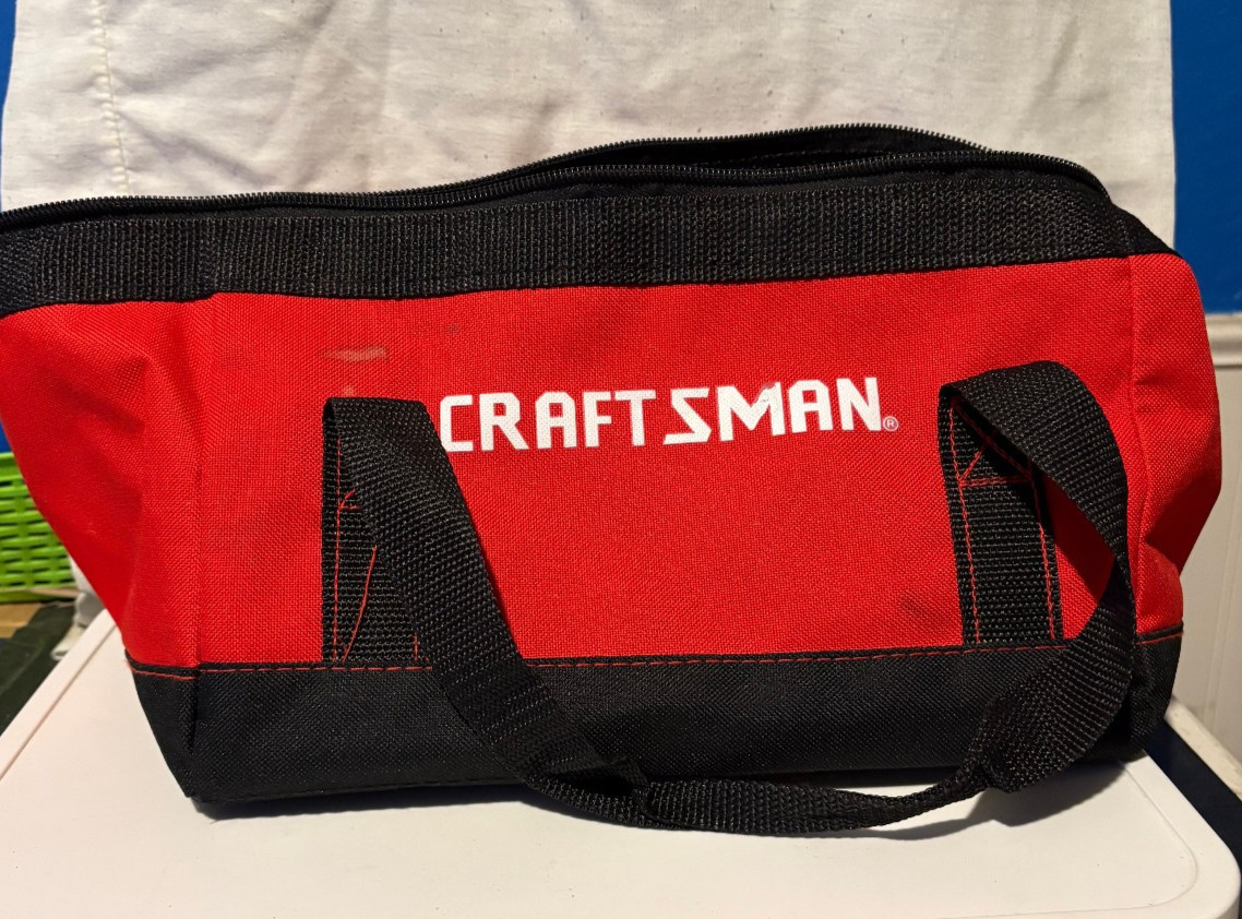 Craftsman Small Tool Bag Approximately 11x9x8.5″ New / Open Box
