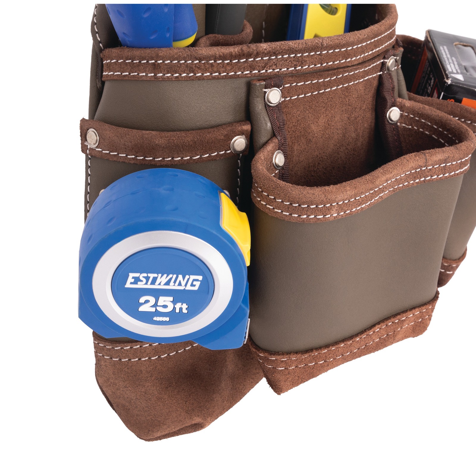 Estwing 9 Pocket Full Leather Framer’s Pouch 94750