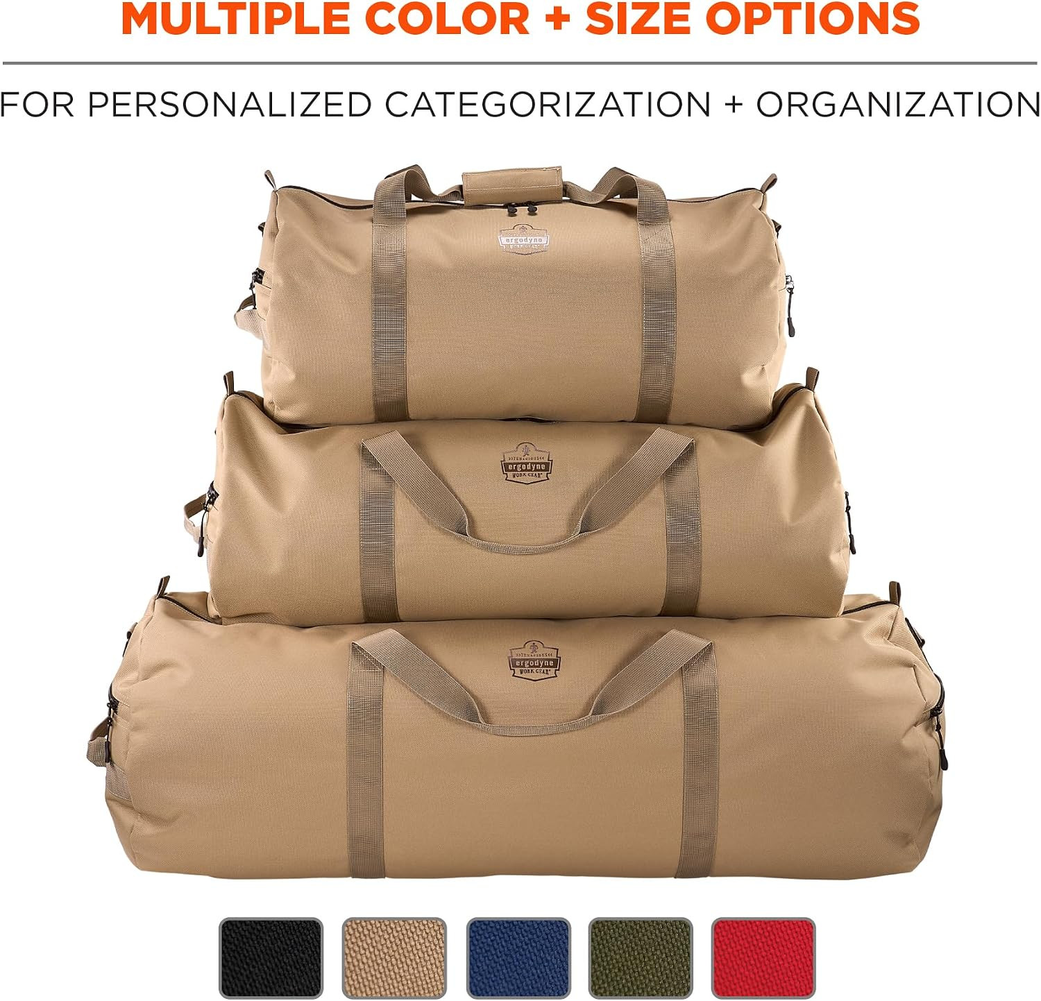 Arsenal 5020P Soft-Sided Duffel Bag – Durable Polyester Barrel Design
