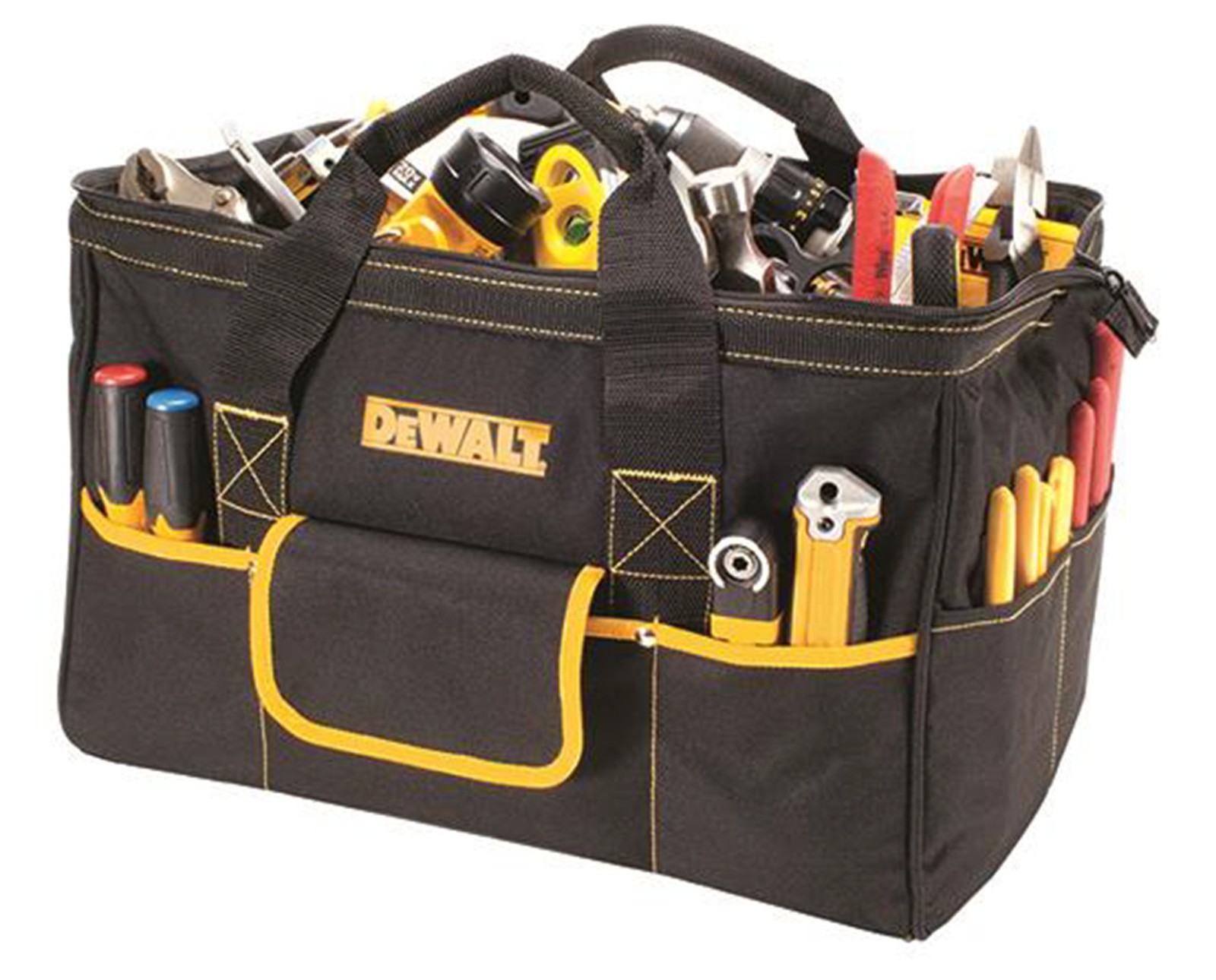 DEWALT Work Gear DG5563 16 Pocket 18-inch Closed Top Tool Bag