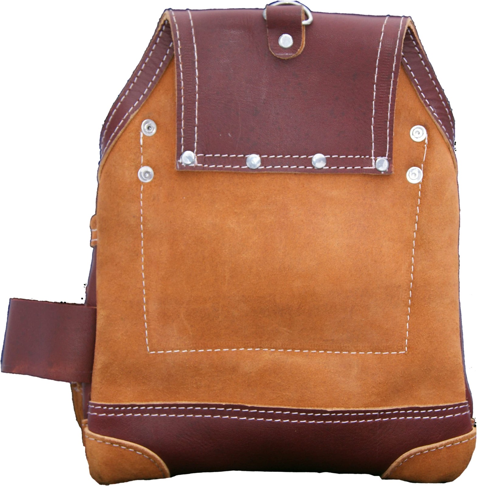 Zakco Pro-15 8 Pocket Carpenters Belt Genuine Tool Pouch Maroon