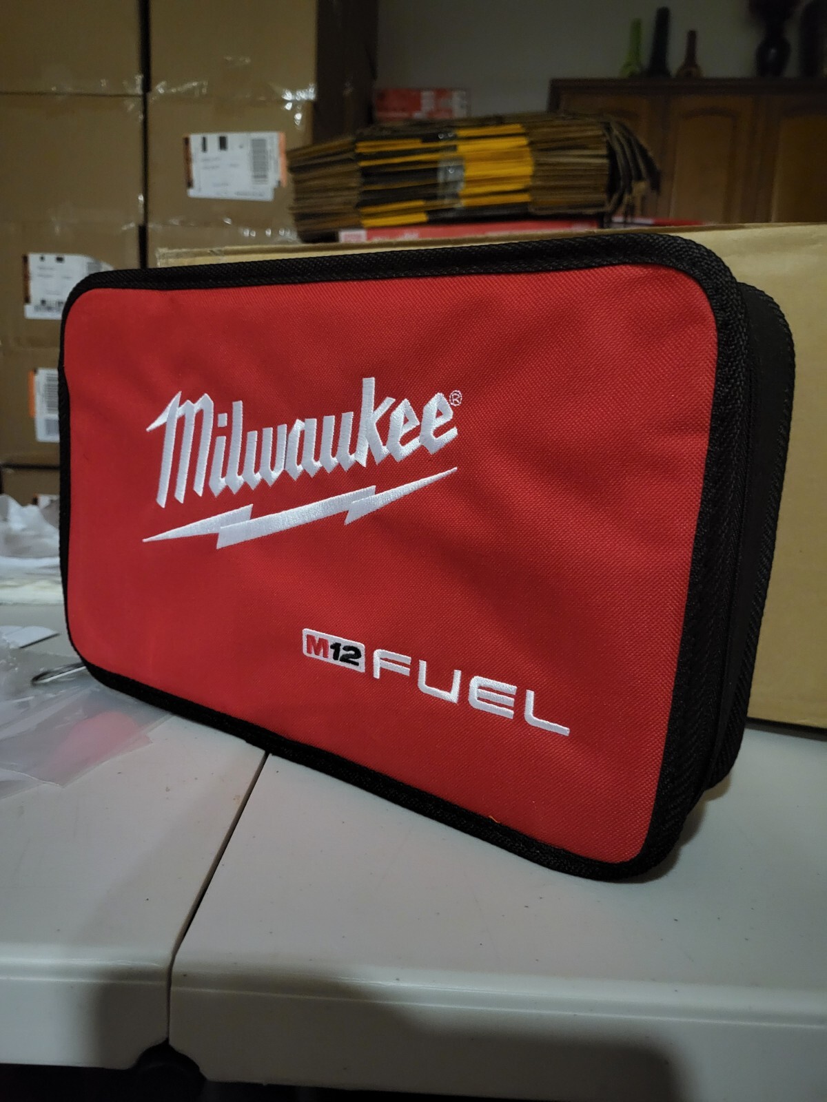 New Milwaukee Fuel M12 14” x 9” x 3” Heavy Duty Contractors Tool Bag