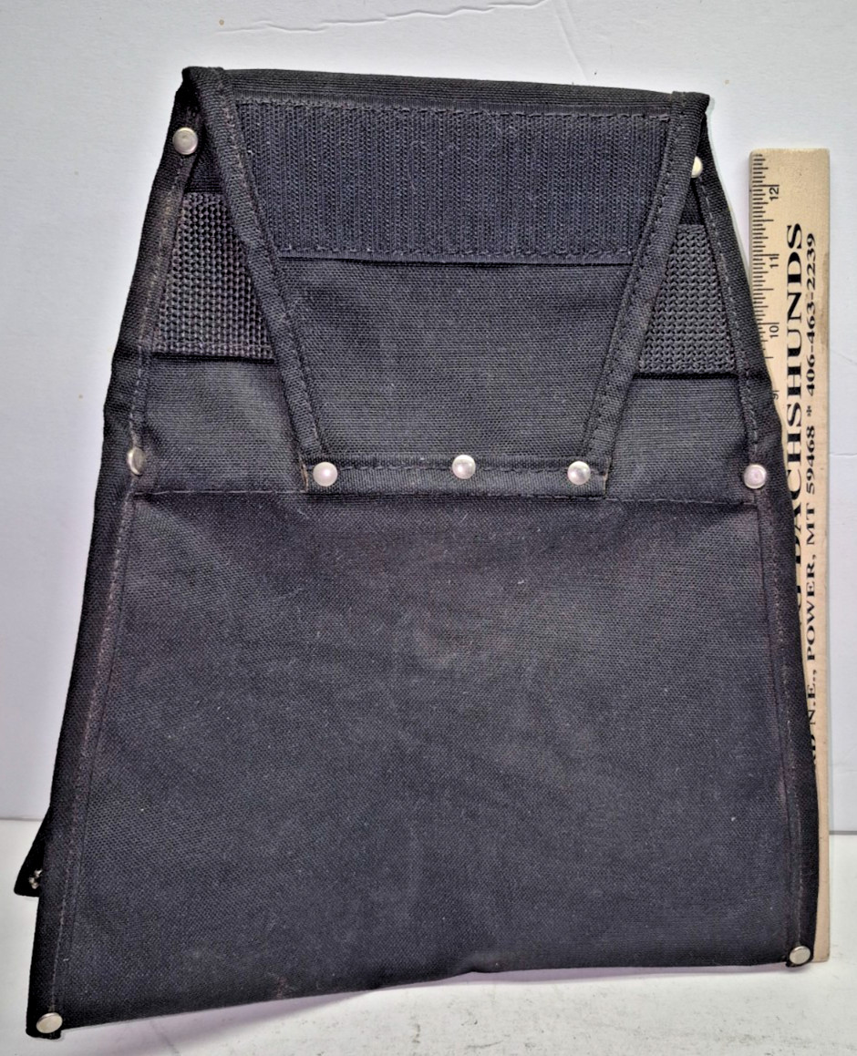 CLC Leather,Canvas Tool Belt With 2 Extra Pouches & Monster Hook Light Use USA