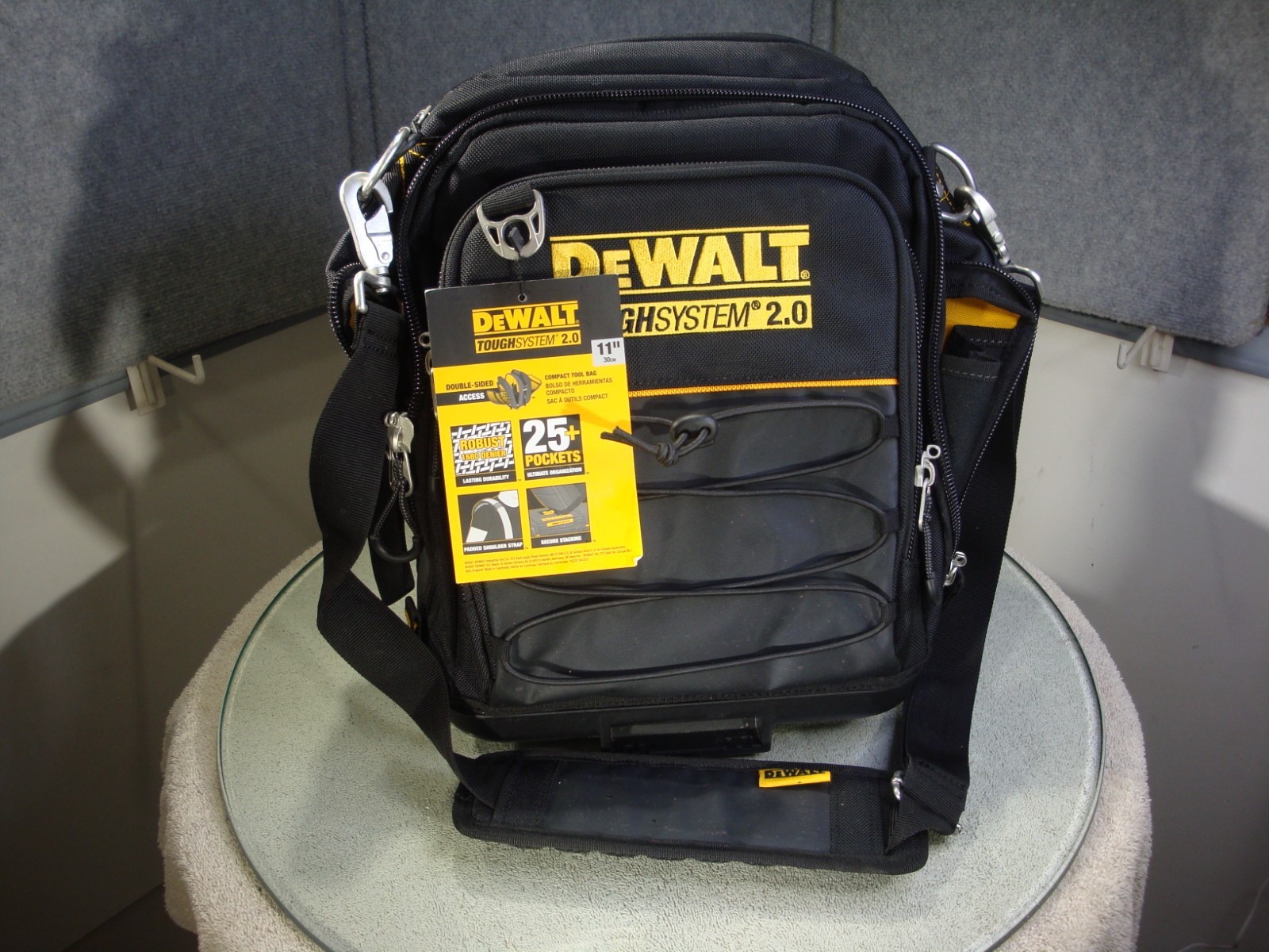 DeWALT DWST08025 TOUGHSYSTEM 2.0 Durable 1680D Compact Tool Bag w/25 Pockets NEW