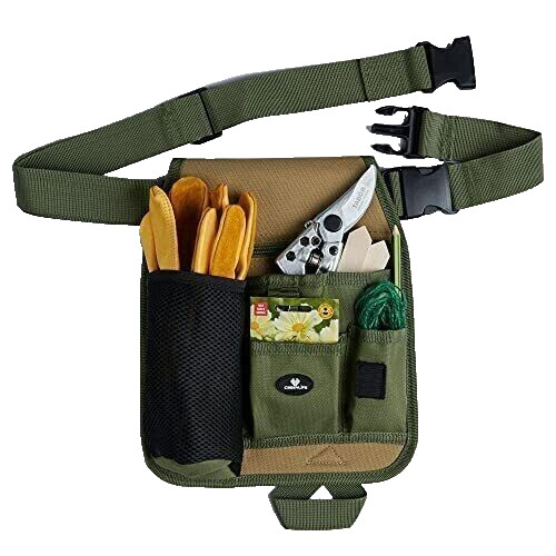Handy Organizer Garden Tool Pouch – Unisex Utility Belt Apron for Gardening Gift