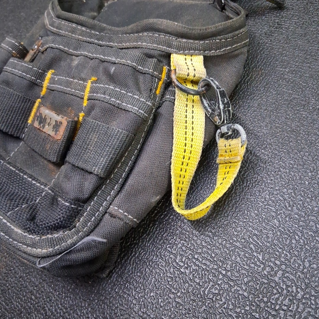 CLC Black Balistic Nylon 12″ x 7″ Multi-Pocket Professional Tool Pouch Bag