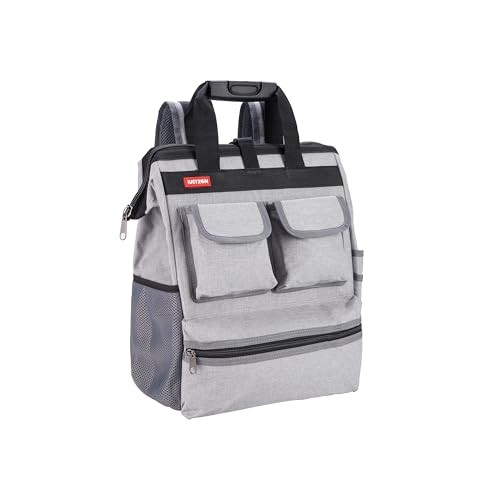 Backpack Tool Bag Padded Heavy Duty Electrician Plumber