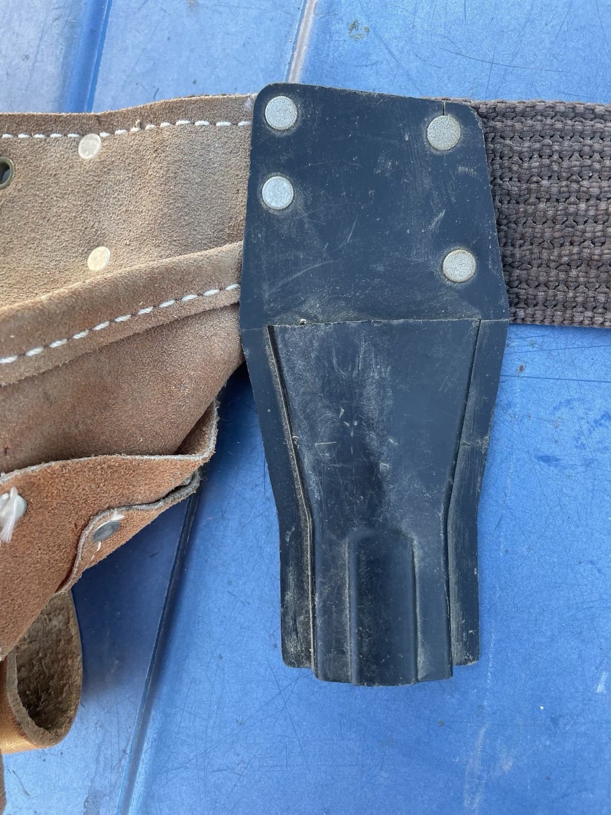 Nicholas Heavy Split Cowhide No. 490X Tool Belt – USA Vintage Carpenter’s Belt
