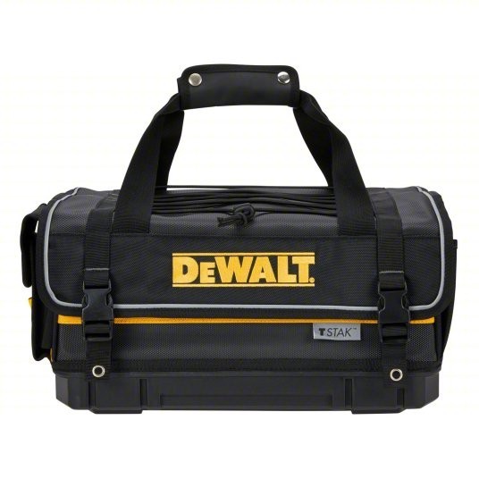 DEWALT TSTAK Tool Bag, 16-inch Durable Tote with Tool Organizer and Hard Bottom