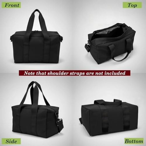 Canvas Wide Mouth Tool Bag, Large Capacity Tool Bags for Men, Portable Home Tool