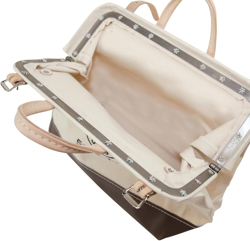 Klein Tools 5102-18 Heavy Duty Natural Canvas Tool Bag, Tool Tote, Multi-Purpose