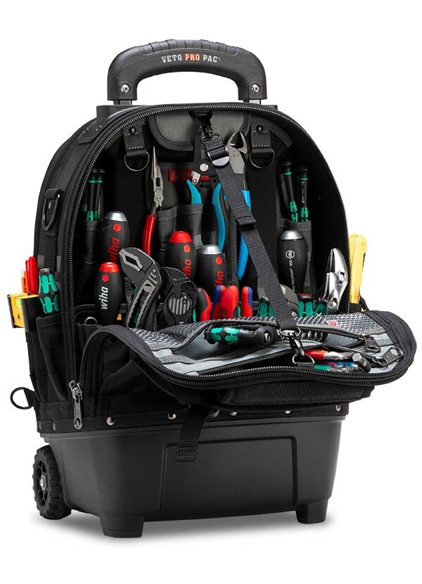 Veto Pro Pac Tech Pac Wheeler BLACKOUT Large Wheeled Backpack