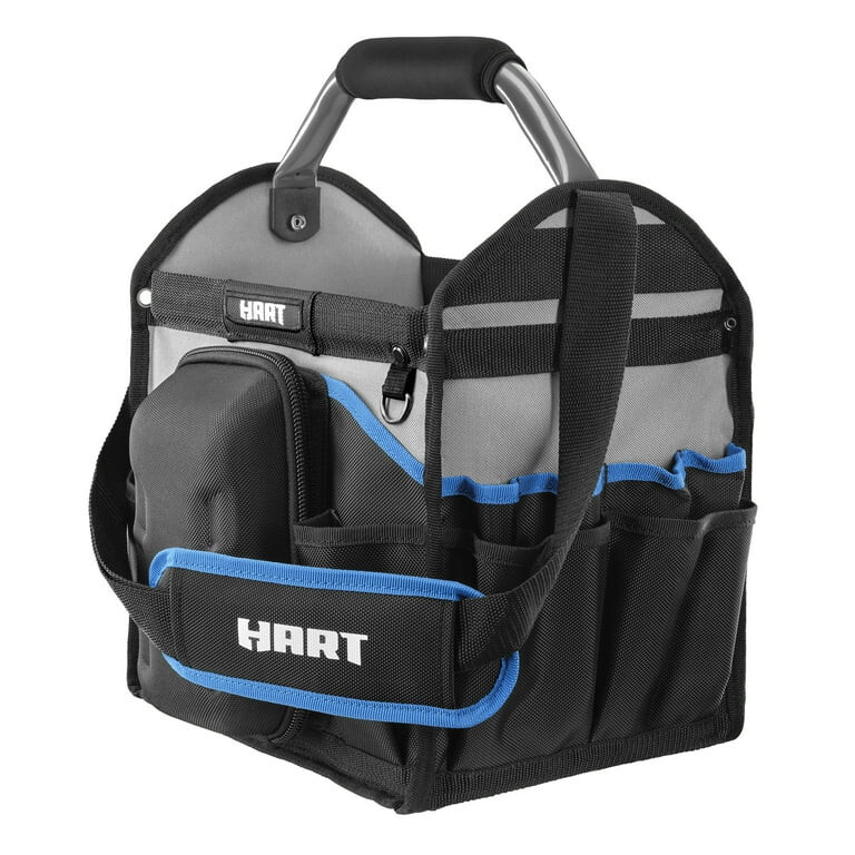 HART 12-inch Tool Tote with Rotating Handle