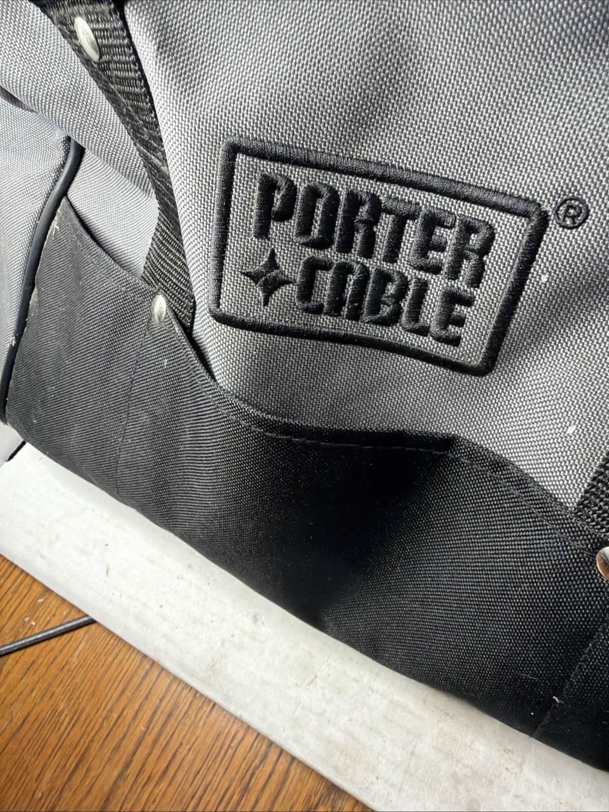 Porter-Cable OEM Large Contractor Tool Bag Case w/ Zipper & Handles 17x9x11”