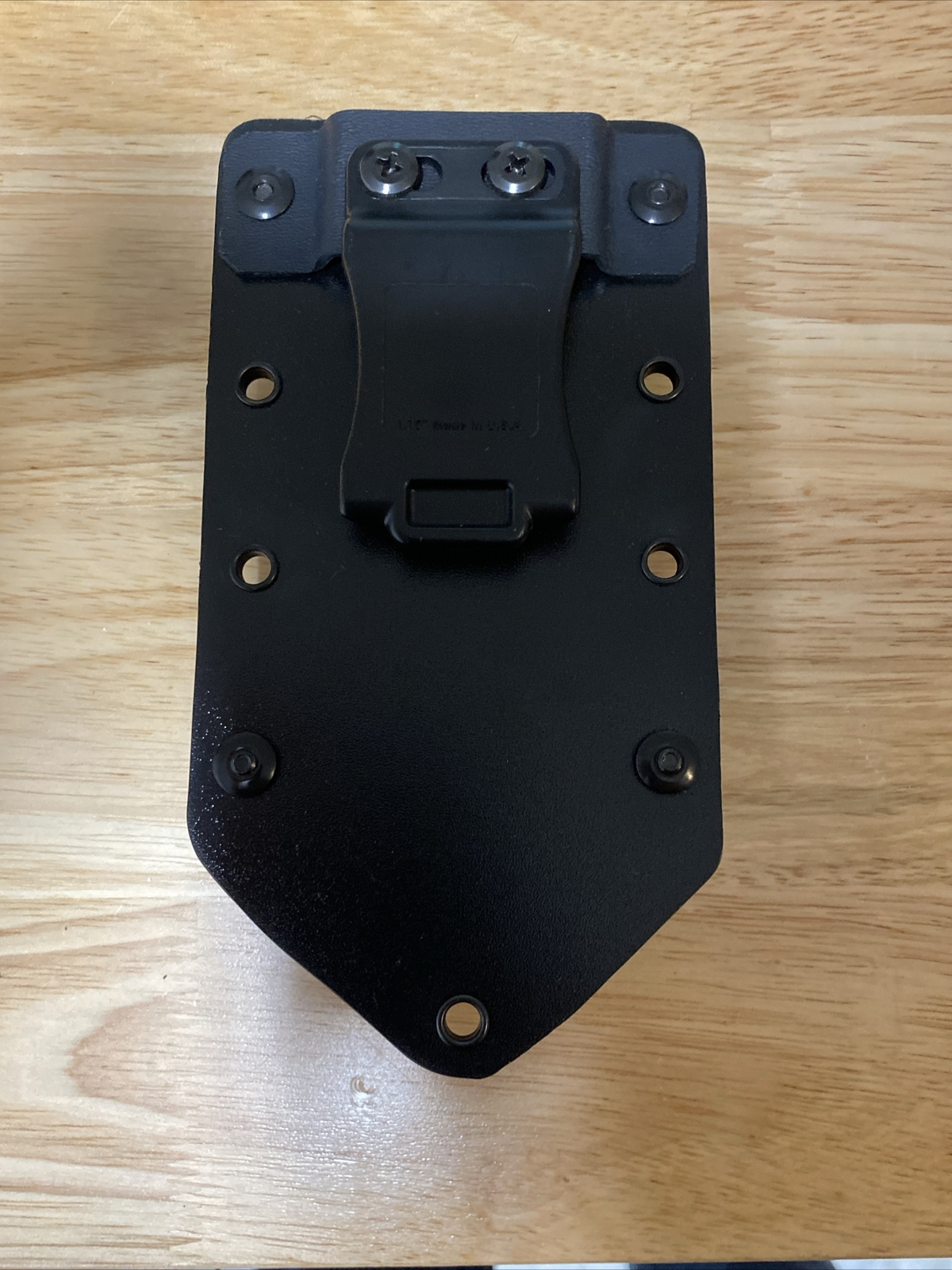 Utility knife holster and tool pouch. Cordless Drill Holster / Hanger. KYDEX.