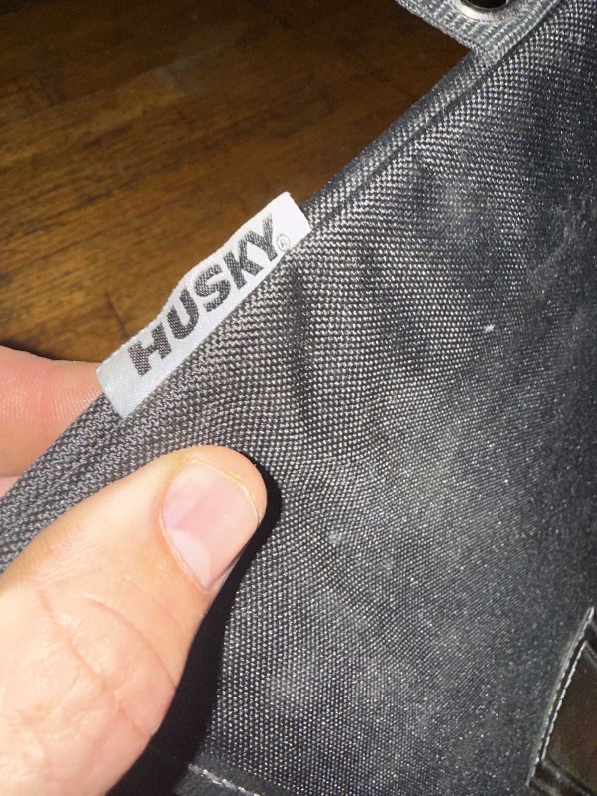 Husky 12 in document bag pro grade material, black sr6