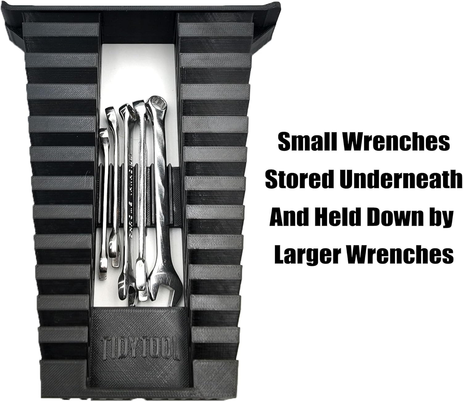 Wrench Liner and Insert for Milwaukee Packout Slim Storage Organizer