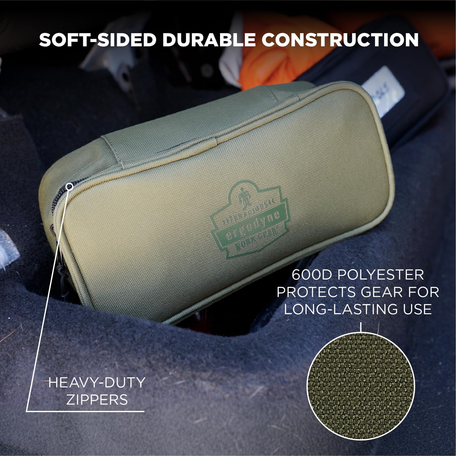 Arsenal 5877 Large Softshell Tool Pouch, Soft Carrying Case, Utility, Storage