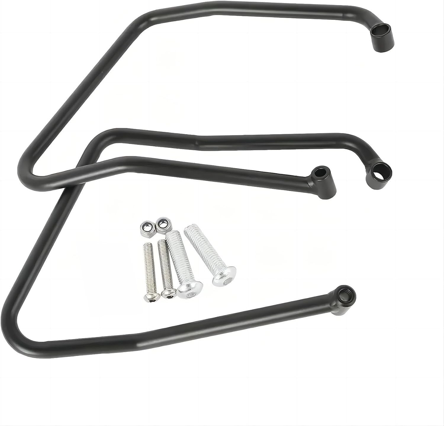 TDZ 2004-2016 Saddlebag Support Brackets for Harley Sportster XL883 XL1200,Black