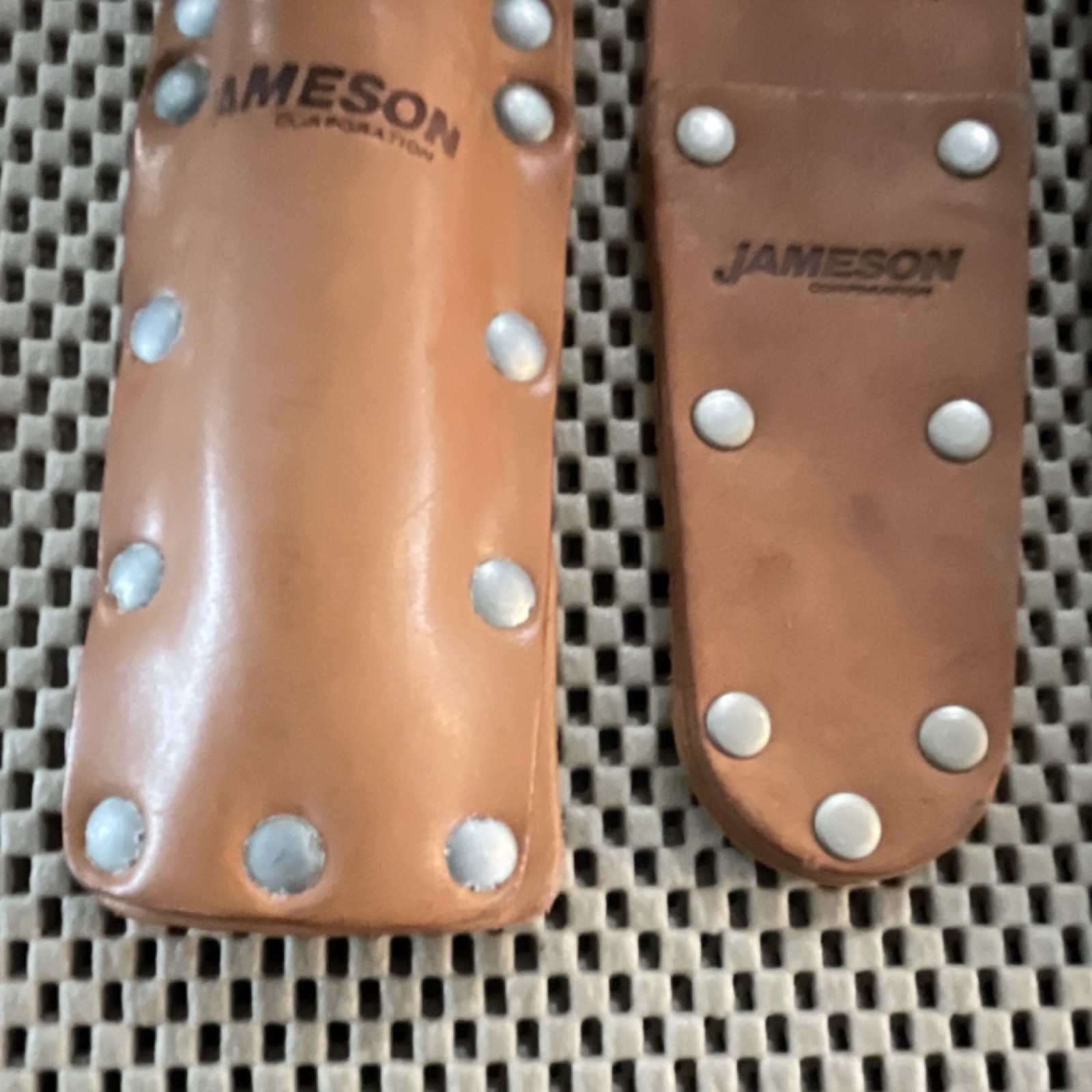 Jameson Leather Tool Holders Brown Model Jameson 3 Items Holder Set