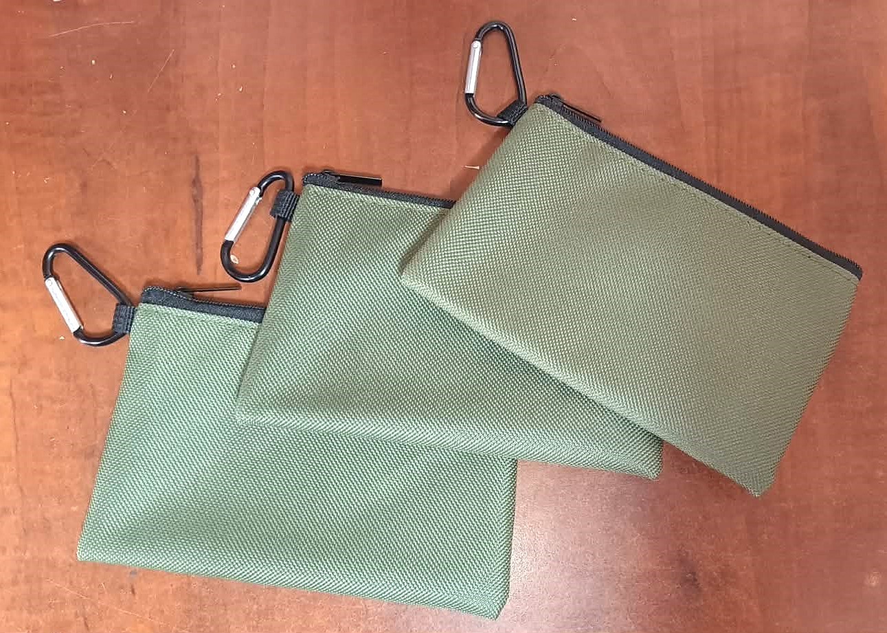 Army Green 15in Tool Bag/ Multiple Pocket Organizer Heavy Duty