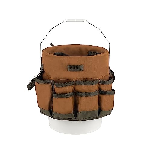 El Organizador De Herramientas Bucketeer En Marron, 10030